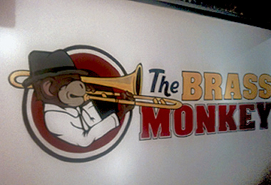The Brass Monkey Mural